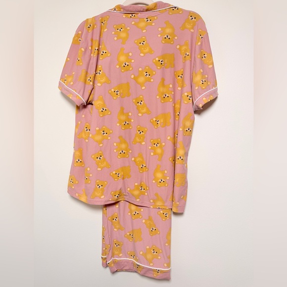 Cozy Pink Floral Pajama Set - Picture 4 of 4